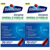 2x Davitamon Compleet Omega-3 Visolie 70 capsules