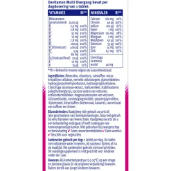 2x Davitamon Compleet Vrouw Overgang Multivitamine 60 tabletten