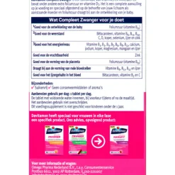 2x Davitamon Compleet Zwanger 60 tabletten