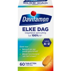 4x Davitamon Elke Dag 60 tabletten