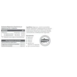 2x Davitamon Magnesium Citraat 60 tabletten