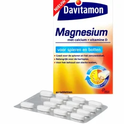 2x Davitamon Magnesium Spieren en Botten 42 tabletten