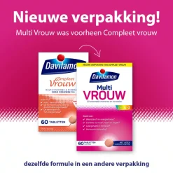 2x Davitamon Multi Vrouw 60 capsules