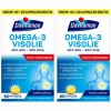 2x Davitamon Omega-3 Visolie 60 capsules