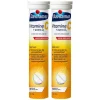 2x Davitamon Vitamine C Forte + Extra D3 Citroen 15 bruistabletten