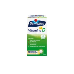 2x Davitamon Vitamine D Kind 150 smelttabletten