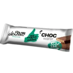 24x De bron Choc Wafer Suikervrij 40 gr
