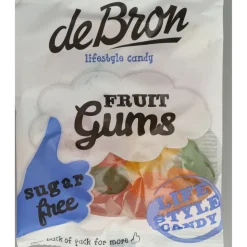 3x De bron Suikervrije Fruit Gums 100 gr