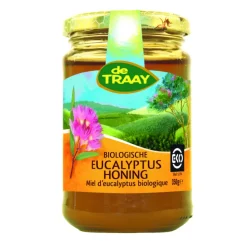 3x De Traay Honing Eucalyptus Bio 350 gr