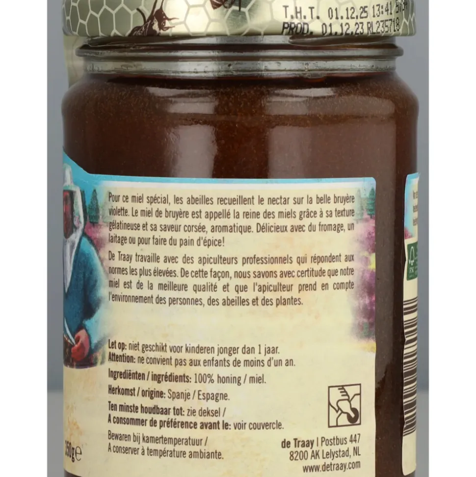 3x De Traay Honing Heide 350 gr