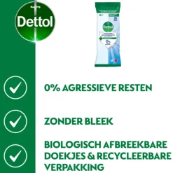 3x Dettol Desinfecterende Reinigingsdoekjes Cleanser 110 stuks