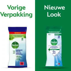 3x Dettol Desinfecterende Reinigingsdoekjes Cleanser 110 stuks