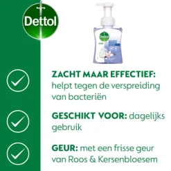 6x Dettol Foam Handzeep Orchidee & Vanille 250 ml