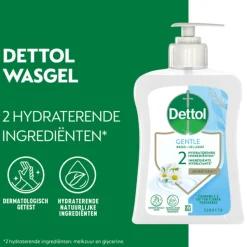 6x Dettol Handzeep Extra Care Kamille 250 ml