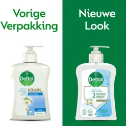 6x Dettol Handzeep Extra Care Kamille 250 ml