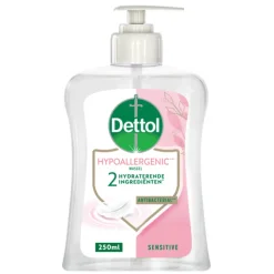 6x Dettol Handzeep Gevoelige Huid 250 ml