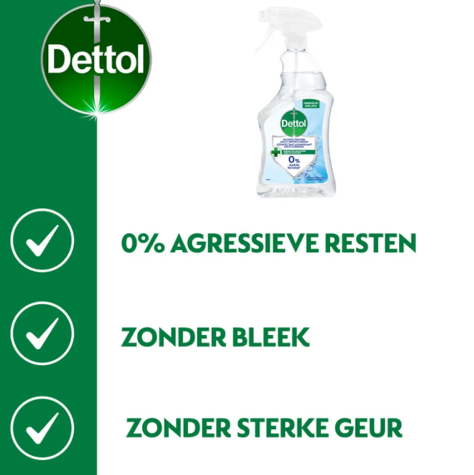6x Dettol Hygiënische Multi-Reiniger Spray 500 ml