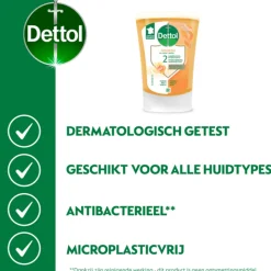 3x Dettol No-Touch Handzeep Refill Extra Care Honey & Sheabutter 250 ml