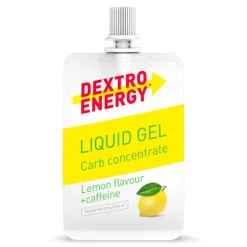 3x Dextro Energy Liquid Gel Lemon + Cafeïne 60 gr