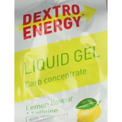 6x Dextro Energy Liquid Gel Lemon + Cafeïne 60 gr