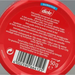 3x Diele Pastilles Honing Suikervrij 50 gr