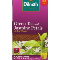 3x Dilmah Jasmijn Groene Thee 20 stuks