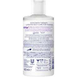 6x Dove Bath Therapy Renew Badschuim & Douchgel 400 ml