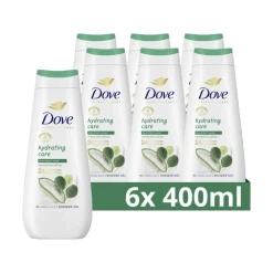 6x Dove Douchecrème Hydrating Care 400 ml