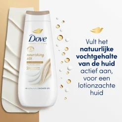 6x Dove Douchecrème Nourishing Silk 600 ml