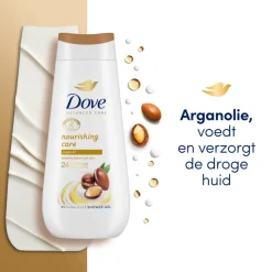 6x Dove Douchecrème Nourishing Care 225 ml