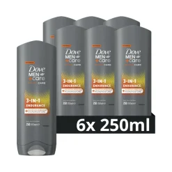 6x Dove Douchegel Men+ Care Sport 250 ml