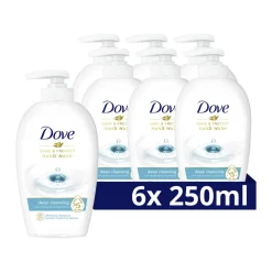 6x Dove Handzeep Care & Protect Deep Cleansing 250 ml