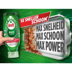 8x Dreft Max Power Afwasmiddel Original 730 ml