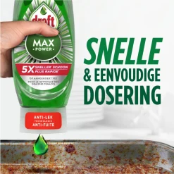 8x Dreft Max Power Afwasmiddel Original 730 ml