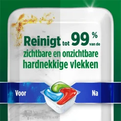 6x Dreft Vaatwastabletten Platinum Plus All In One Deep Clean 19 stuks