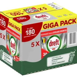 5x Dreft Vaatwastabletten Platinum Plus All In One 36 stuks