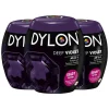 3x Dylon Textielverf Deep Violet 350 gr
