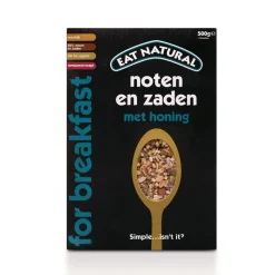 6x Eat natural Ontbijt Noten & Zaden met Honing 500 gr
