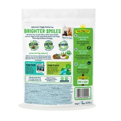 4x Edgard & Cooper Doggy Dental Sticks Appel - Eucalyptusolie