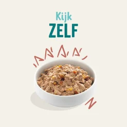 11x Edgard & Cooper Kuipje Vers Vlees Senior Hondenvoer Kip - Zalm 150 gr