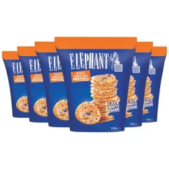 6x Elephant Pretzels Sesam 180 gr