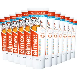 12x Elmex Gel-Tandpasta Peuter (0-5 Jaar) 75 ml