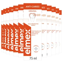 12x Elmex Tandpasta Anti-Cariës 75 ml