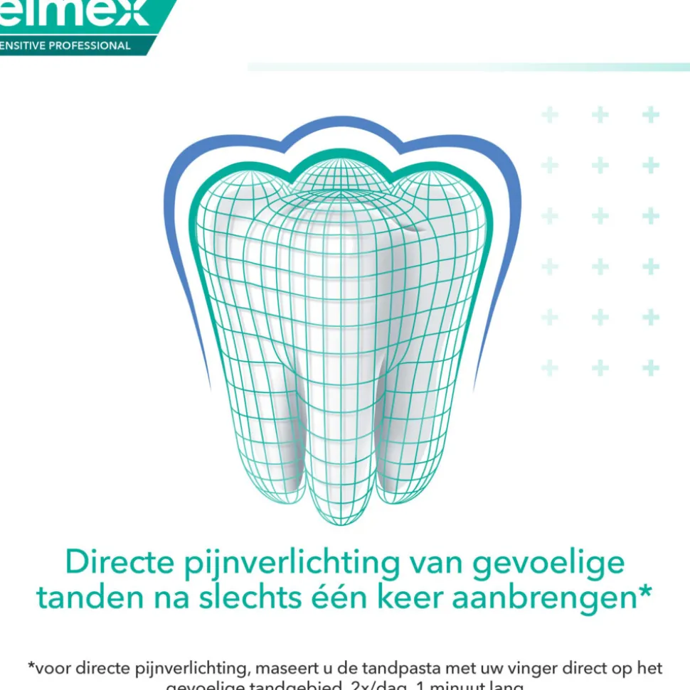 12x Elmex Tandpasta Sensitive Professional Gentle Whitening 75 ml