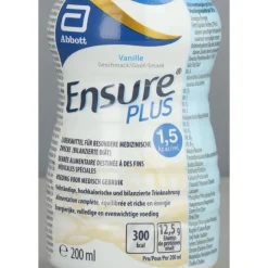 24x Ensure Plus Vanille Flesje 200 ml
