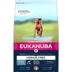 3x Eukanuba Adult Graanvrij Hondenvoer Hert 3 kg