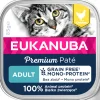 16x Eukanuba Premium Paté Graanvrij Adult Kattenvoer Nat Kip 85 gr