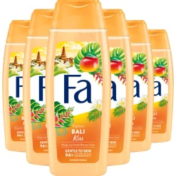 6x Fa Douchegel Bali Kiss 250 ml