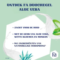 6x Fa Douchegel Yoghurt Aloe Vera 250 ml