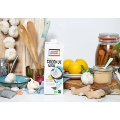 3x Fairtrade Original Kokosmelk Biologisch 1 liter